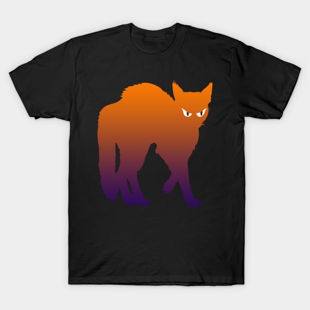 Witches Cat T-Shirt by MichaelaGrove